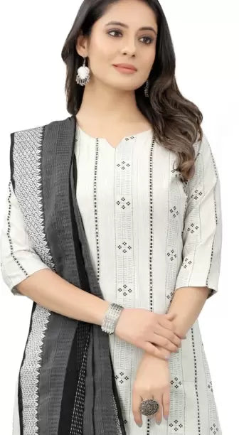 Alliance Woven Kurta, Trouser/Pant & Dupatta Set